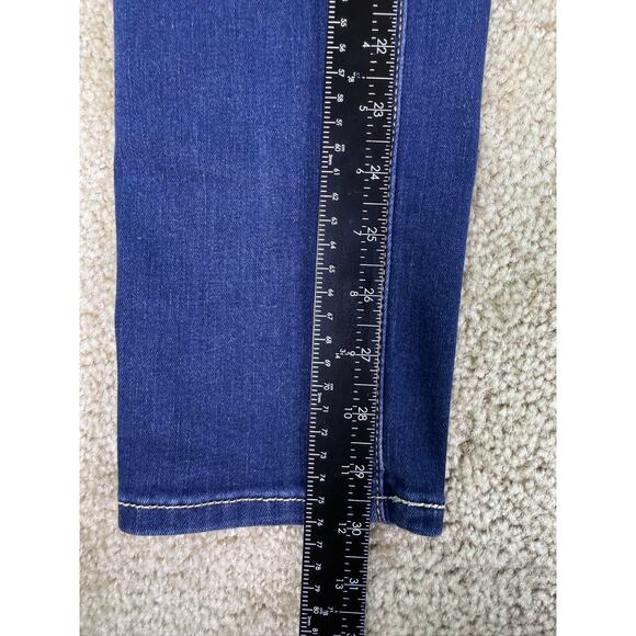 Levi's Bold Curve Jeans Women's 11M Low Rise Skinny Stretch Dark Wash C535 - Picture 13 of 15